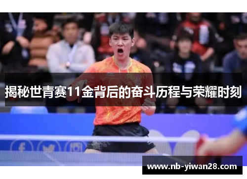 揭秘世青赛11金背后的奋斗历程与荣耀时刻