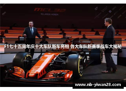F1七十五周年庆十大车队新车亮相 各大车队新赛季战车大揭秘