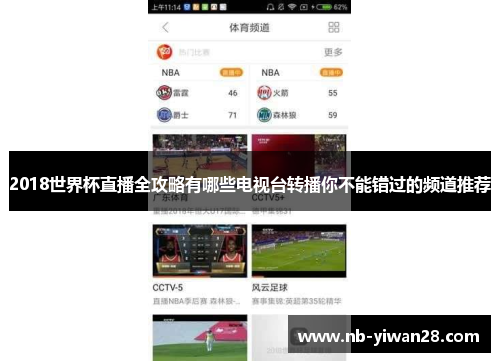 2018世界杯直播全攻略有哪些电视台转播你不能错过的频道推荐 2018世界杯直播全攻略有哪些电视台转播你不能错过的频道推荐