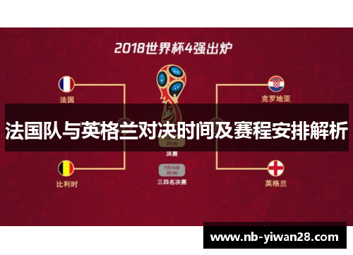 法国队与英格兰对决时间及赛程安排解析